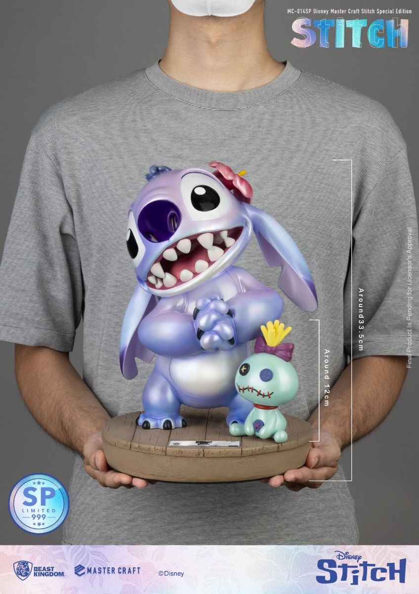 Beast Kingdom Master Craft Disney Limited Edition: Stitch with Scrump - Image 4