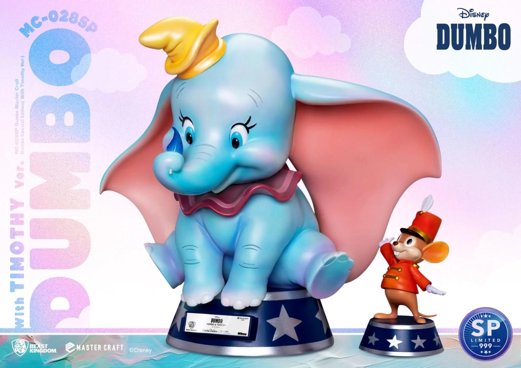 Beast Kingdom Master Craft Special Edition with Timothy Version Dumbo - Image 2