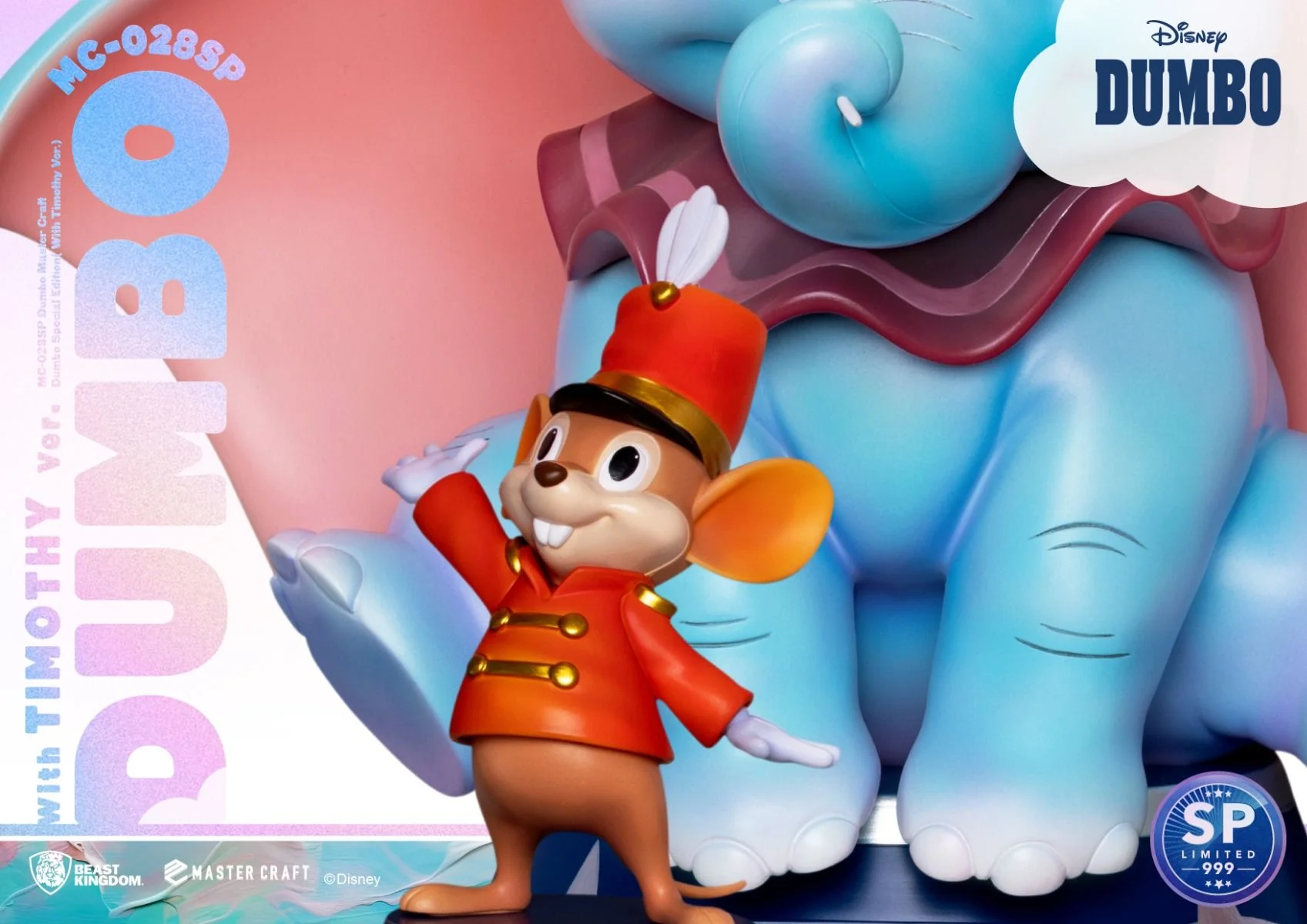Beast Kingdom Master Craft Special Edition with Timothy Version Dumbo - Image 5