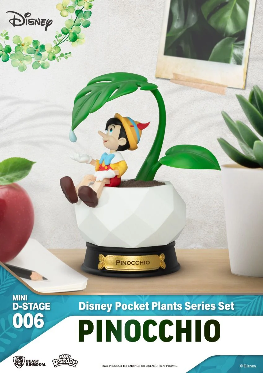 Beast Kingdom Mini D Stage Disney Pocket Plants Series: Pinocchio - Image 2