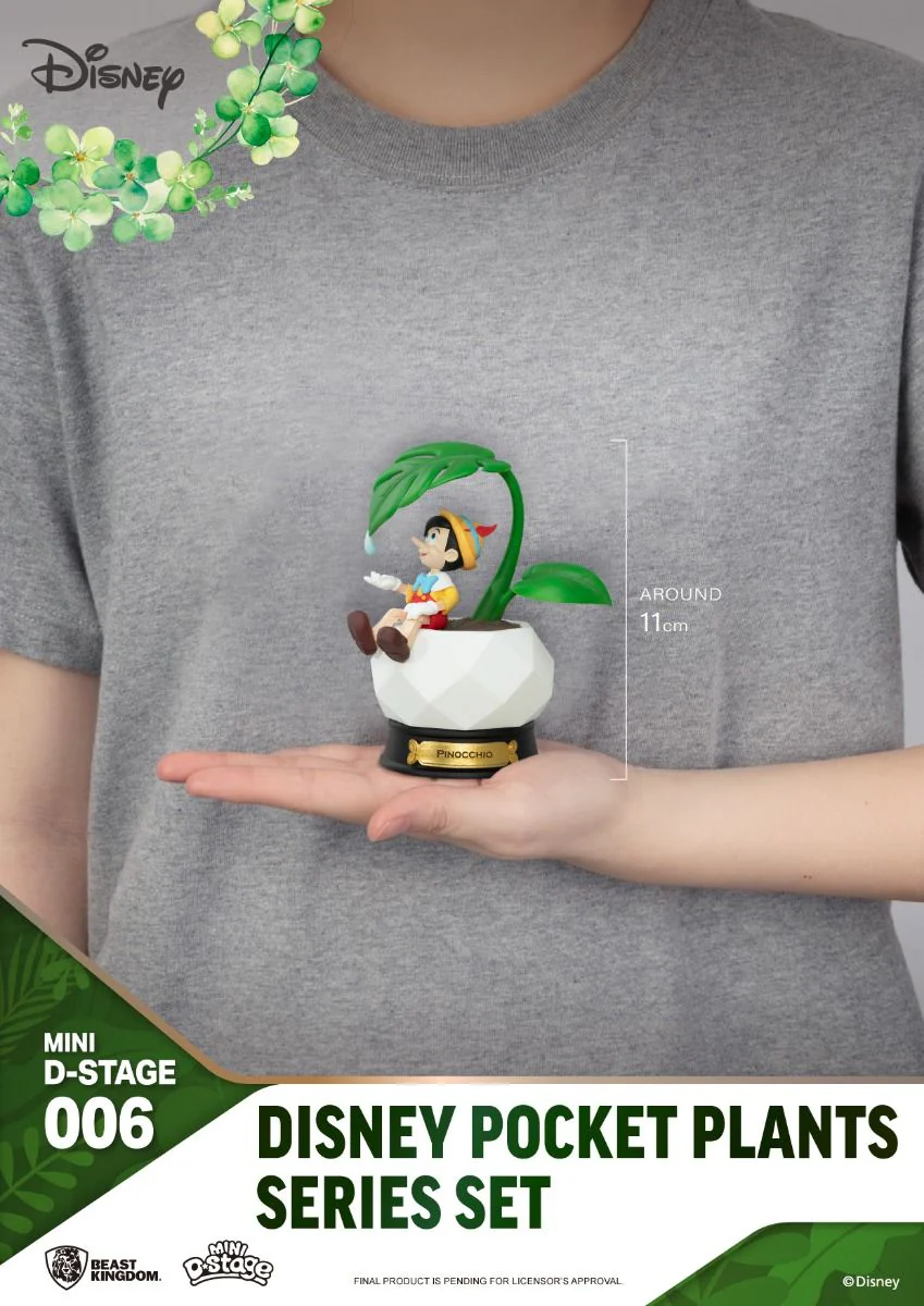 Beast Kingdom Mini D Stage Disney Pocket Plants Series: Pinocchio - Image 3