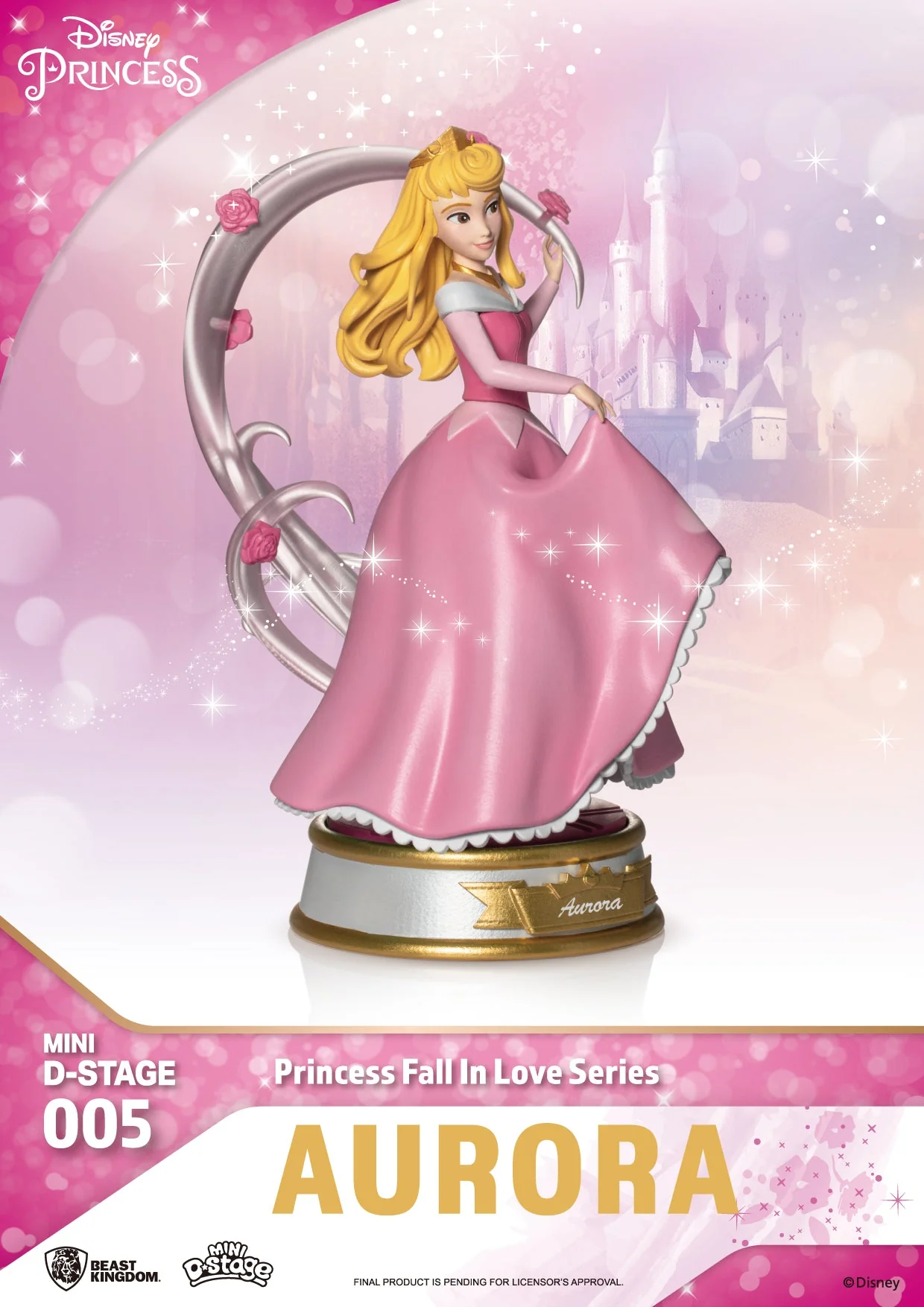 Beast Kingdom Mini D Stage Disney Princess Fall In Love: Aurora - Image 2