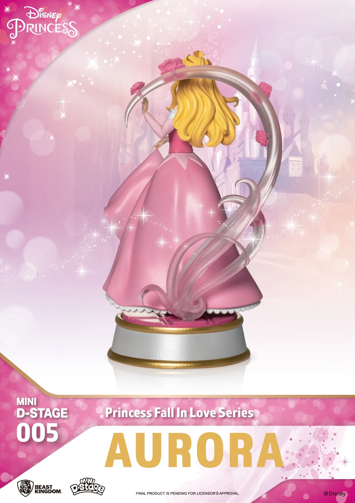 Beast Kingdom Mini D Stage Disney Princess Fall In Love: Aurora - Image 3