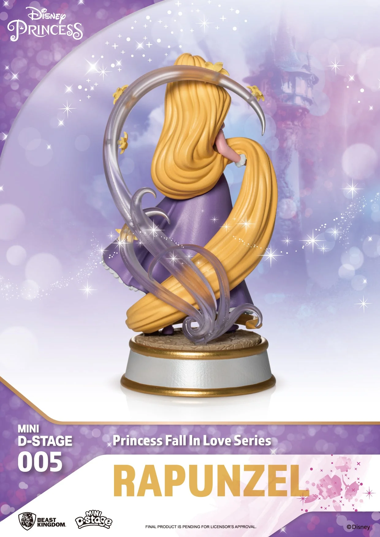 Beast Kingdom Mini D Stage Disney Princess Fall In Love: Rapunzel - Image 3