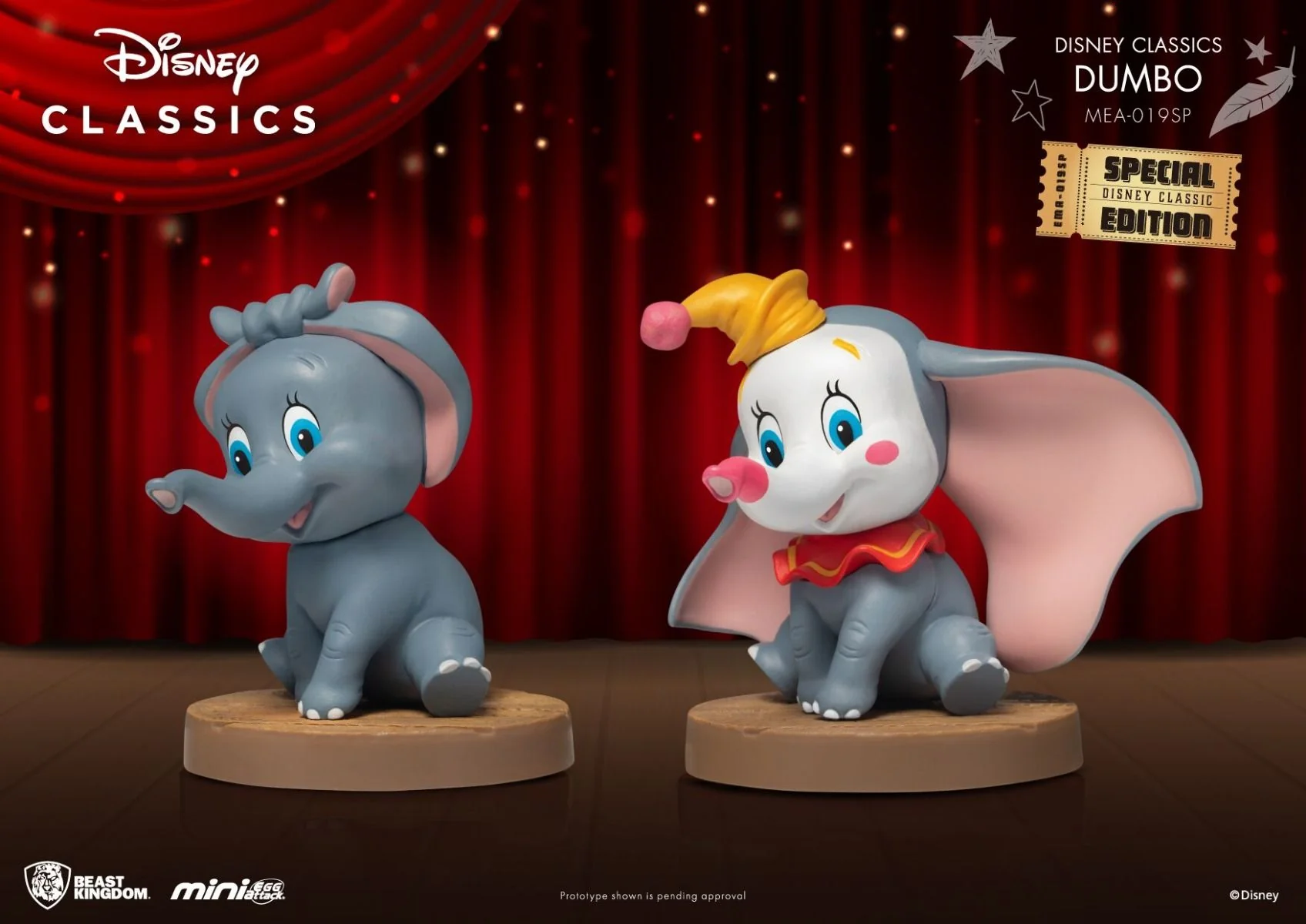 Beast Kingdom Mini Egg Attack Disney Classic Special Edition Dumbo (2 Pack) - Image 3