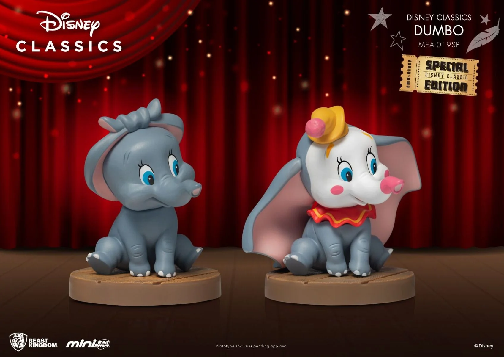 Beast Kingdom Mini Egg Attack Disney Classic Special Edition Dumbo (2 Pack) - Image 4