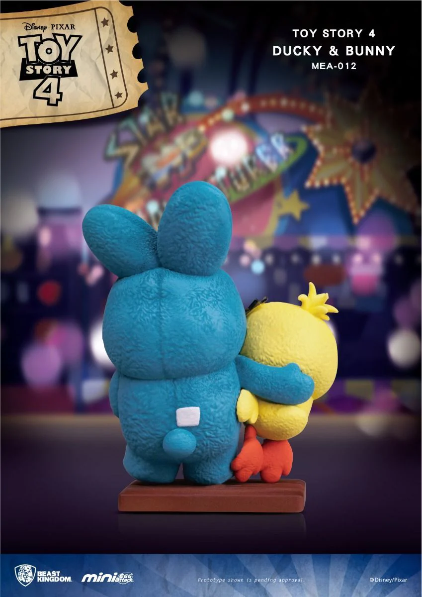 Beast Kingdom Mini Egg Attack Pixar Toy Story 4: Ducky & Bunny - Image 3