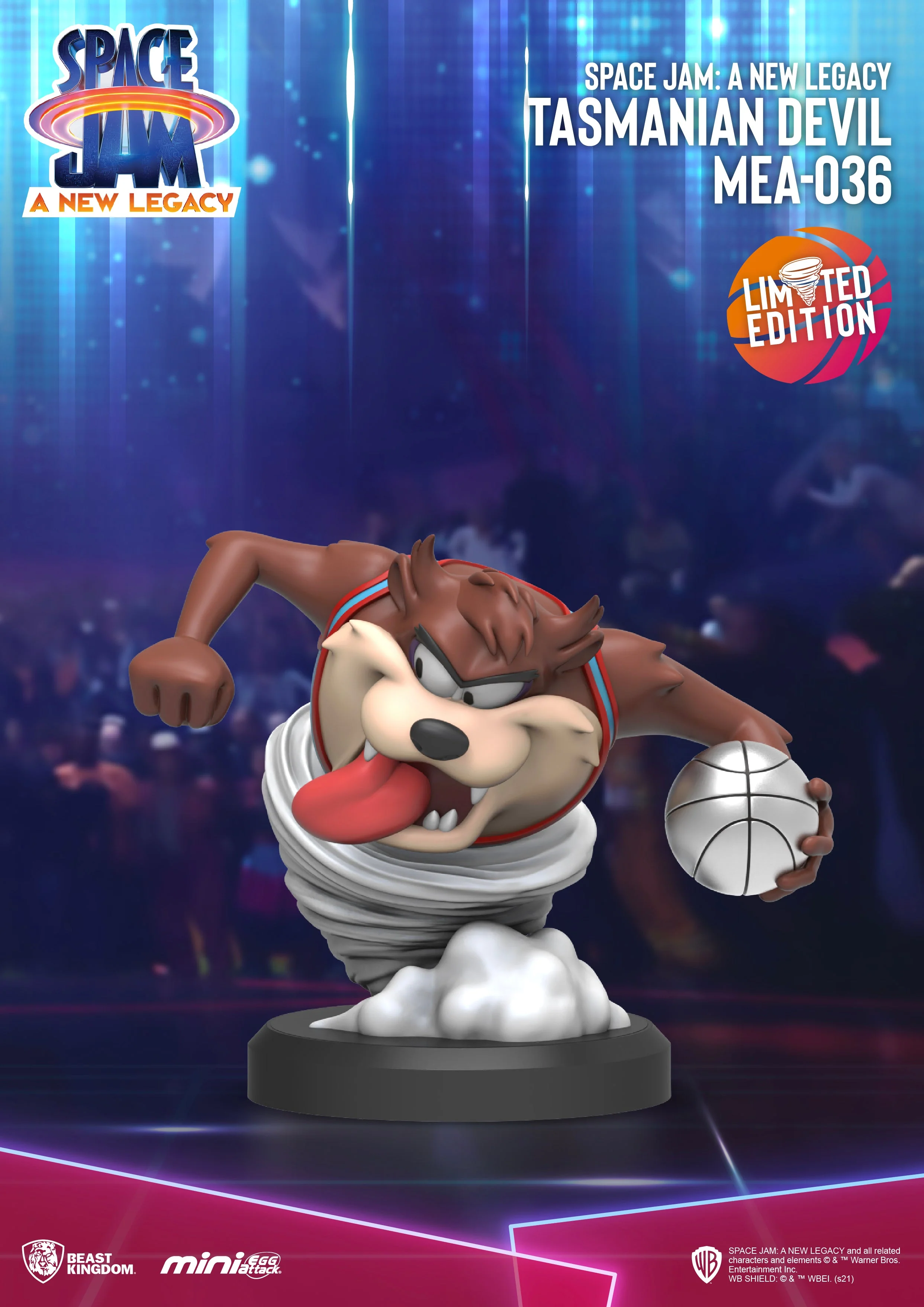 Beast Kingdom Mini Egg Attack Space Jam: A New Legacy Limited Edition Tasmanian Devil - Image 2