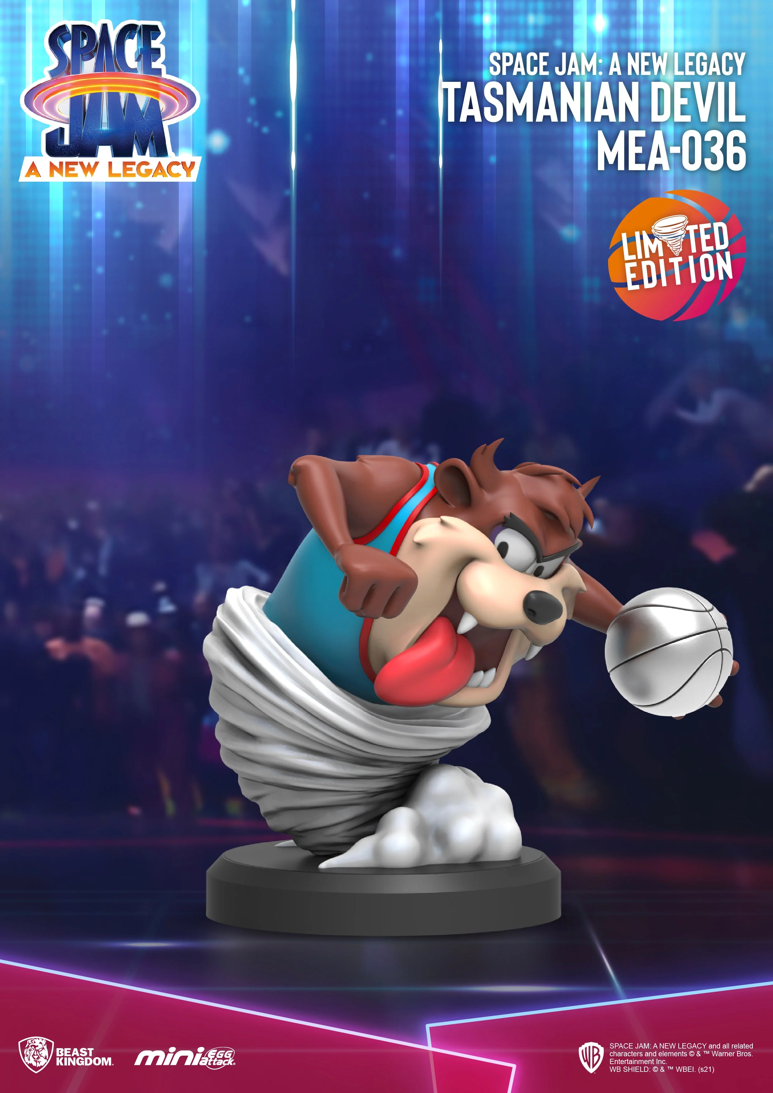 Beast Kingdom Mini Egg Attack Space Jam: A New Legacy Limited Edition Tasmanian Devil - Image 3