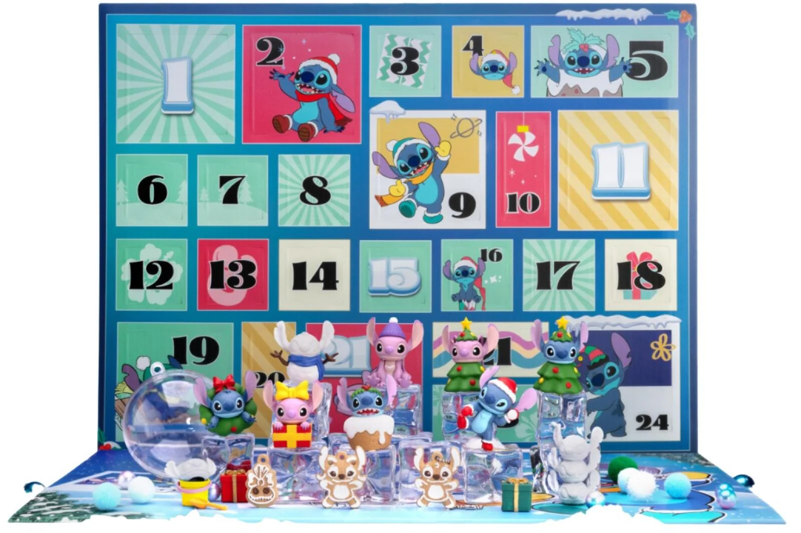 Beast Kingdom Stitch Celebration Advent Calendar Figure Set (Cookie)