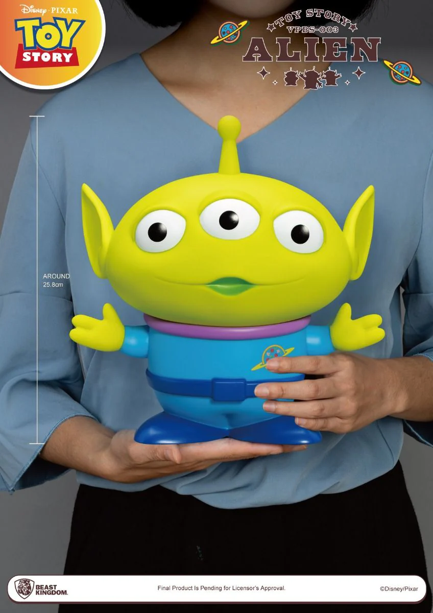Beast Kingdom Toy Story Series Alien Small Vinyl Piggy Bank - Image 5