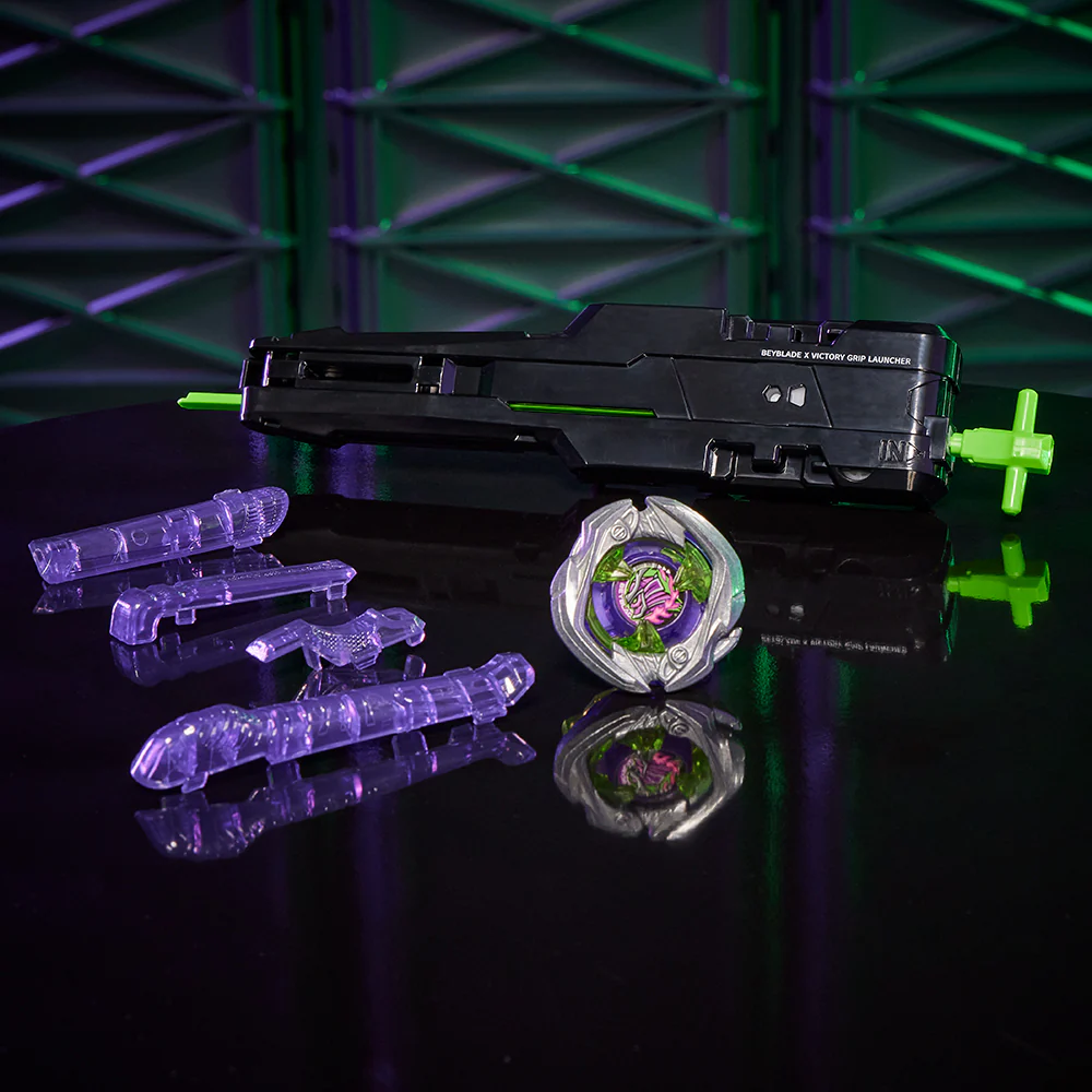 Beyblade - X - Sam Saver Sword Launcher W Top - Image 3
