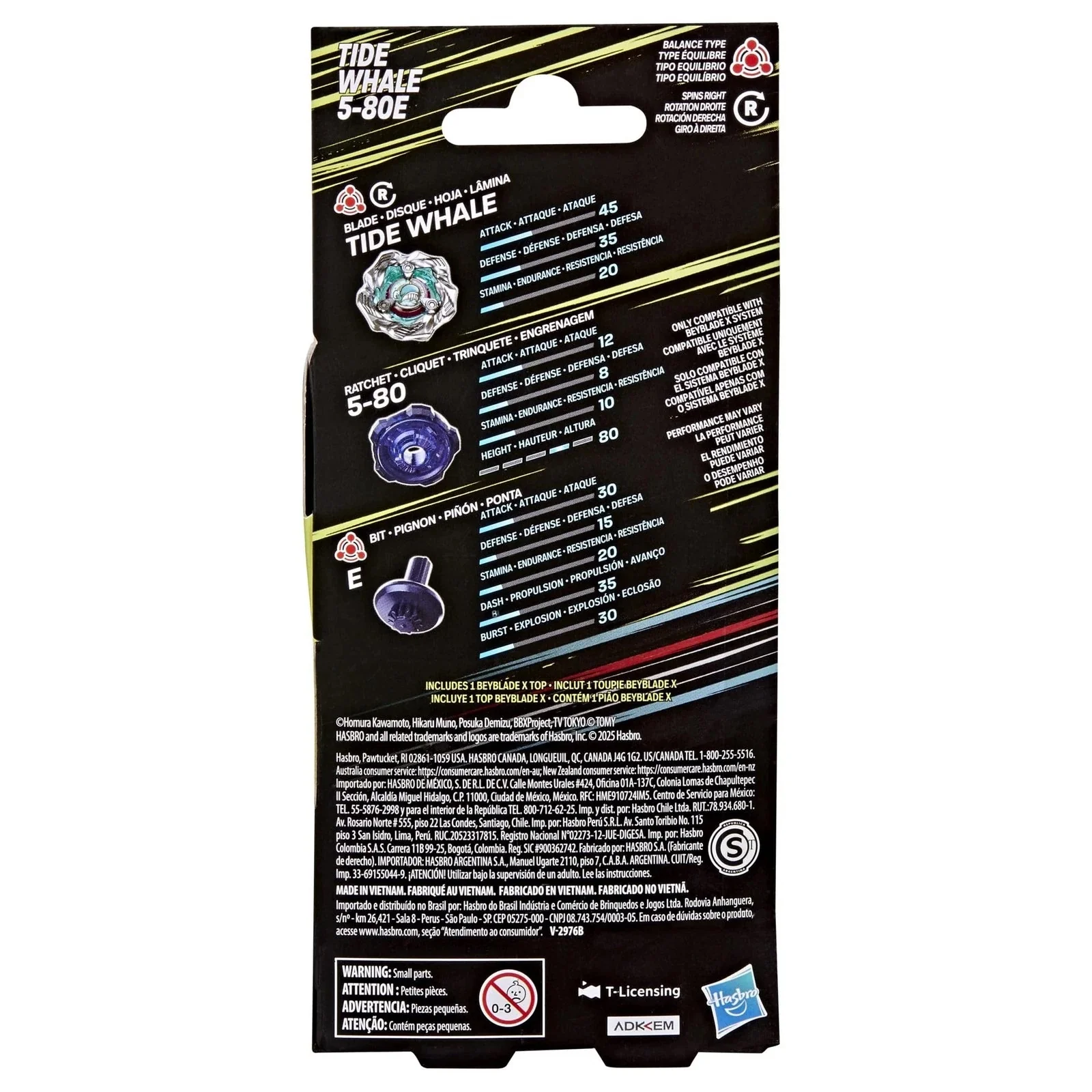 Beyblade X - Tide Whale 5-80E - Image 2