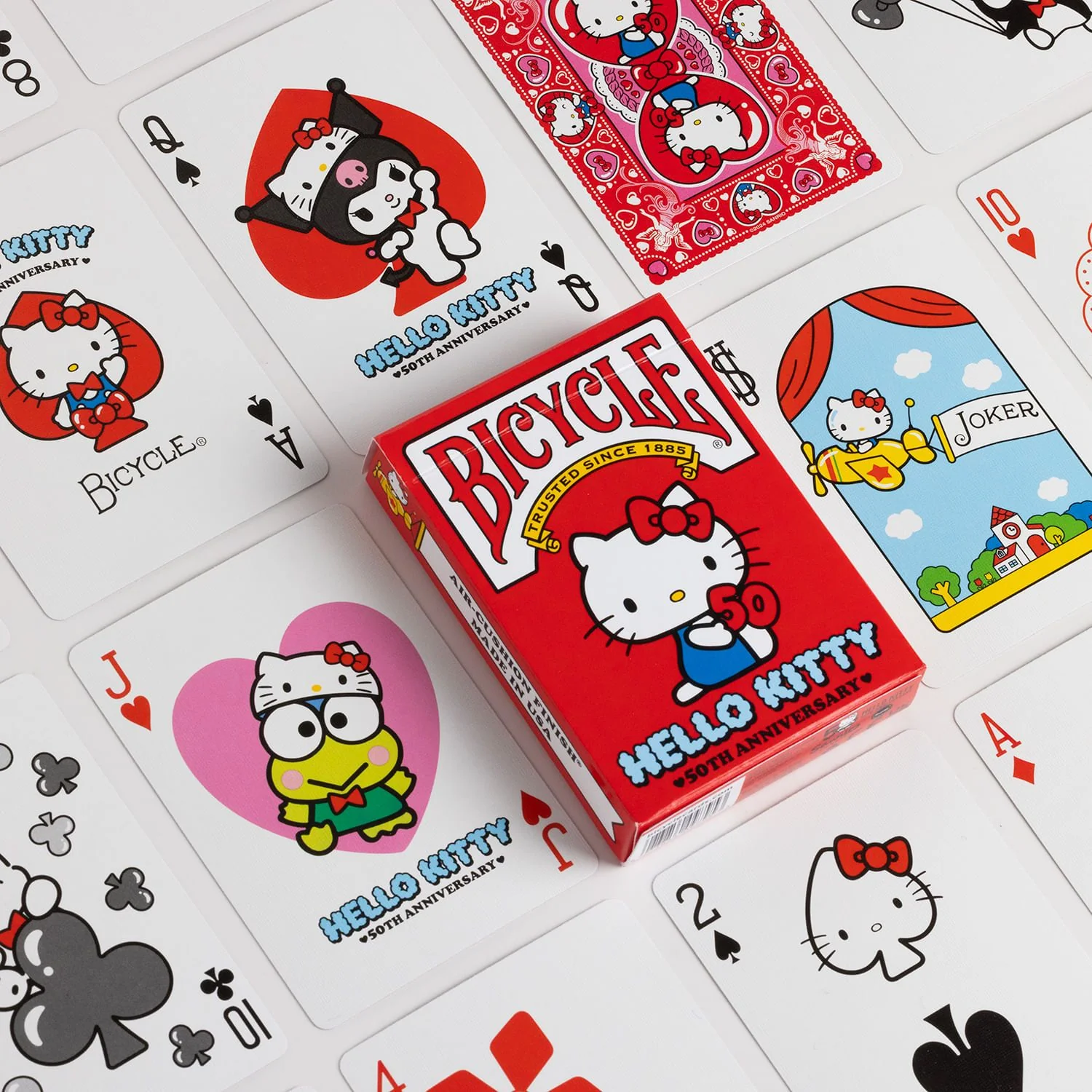 Bicycle Hello Kitty 50th Anniversary Playing Cards - Image 3