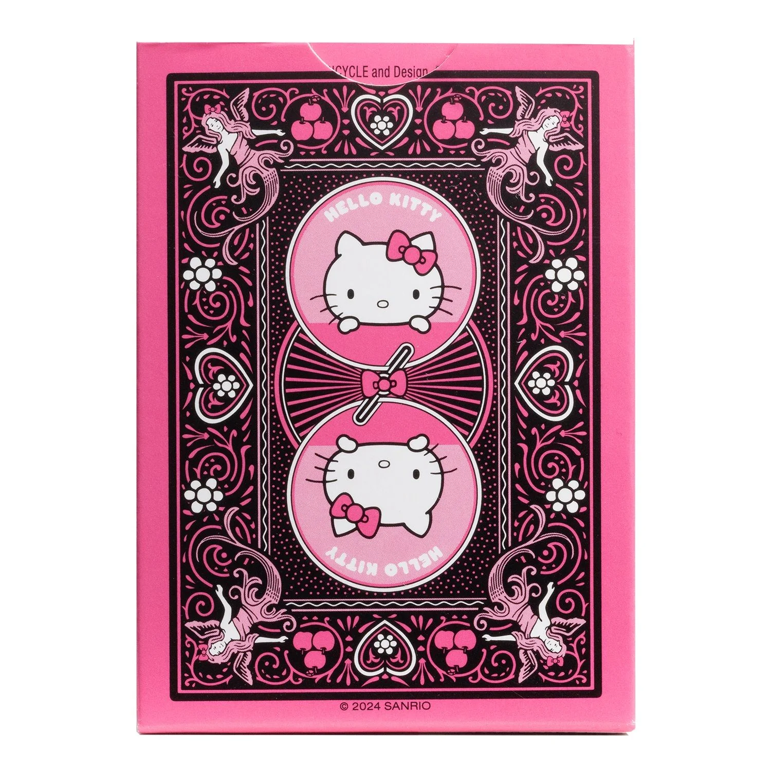 Bicycle Hello Kitty Black & Pink Playing Cards - Image 2