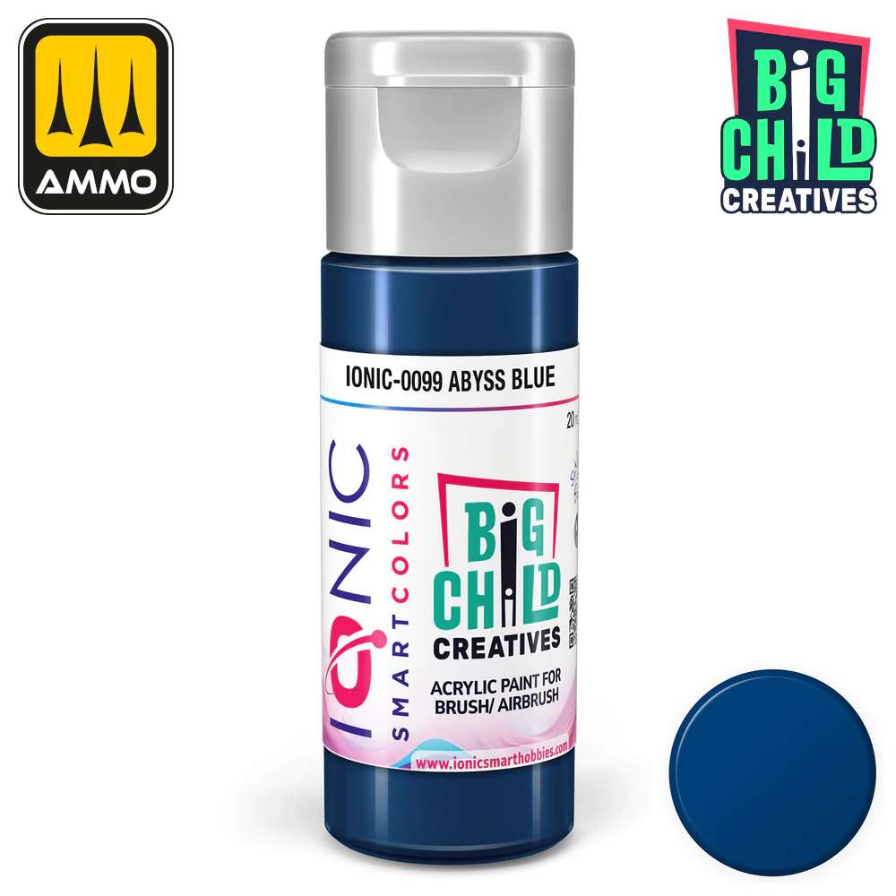Big Child Creatives Ionic Smart Colors Acrylic Paint 20ml - Abyss Blue