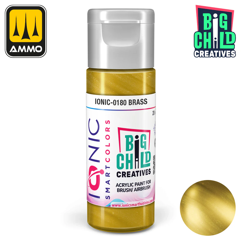 Big Child Creatives Ionic Smart Colors Acrylic Paint 20ml - Brass