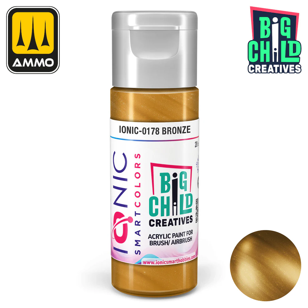 Big Child Creatives Ionic Smart Colors Acrylic Paint 20ml - Bronze