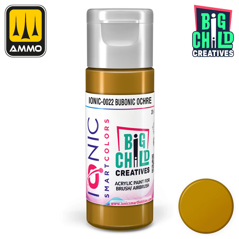 Big Child Creatives Ionic Smart Colors Acrylic Paint 20ml - Bubonic Ochre