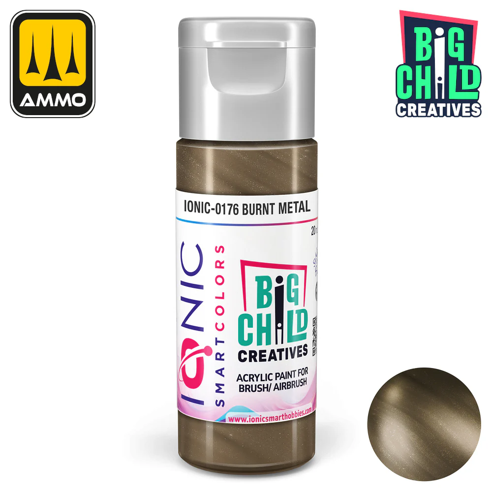 Big Child Creatives Ionic Smart Colors Acrylic Paint 20ml - Burnt Metal