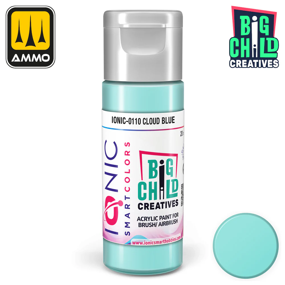 Big Child Creatives Ionic Smart Colors Acrylic Paint 20ml - Cloud Blue