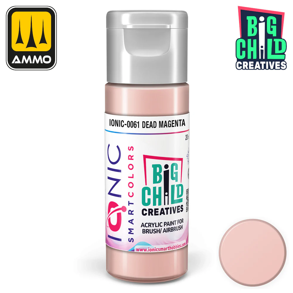 Big Child Creatives Ionic Smart Colors Acrylic Paint 20ml - Dead Magenta