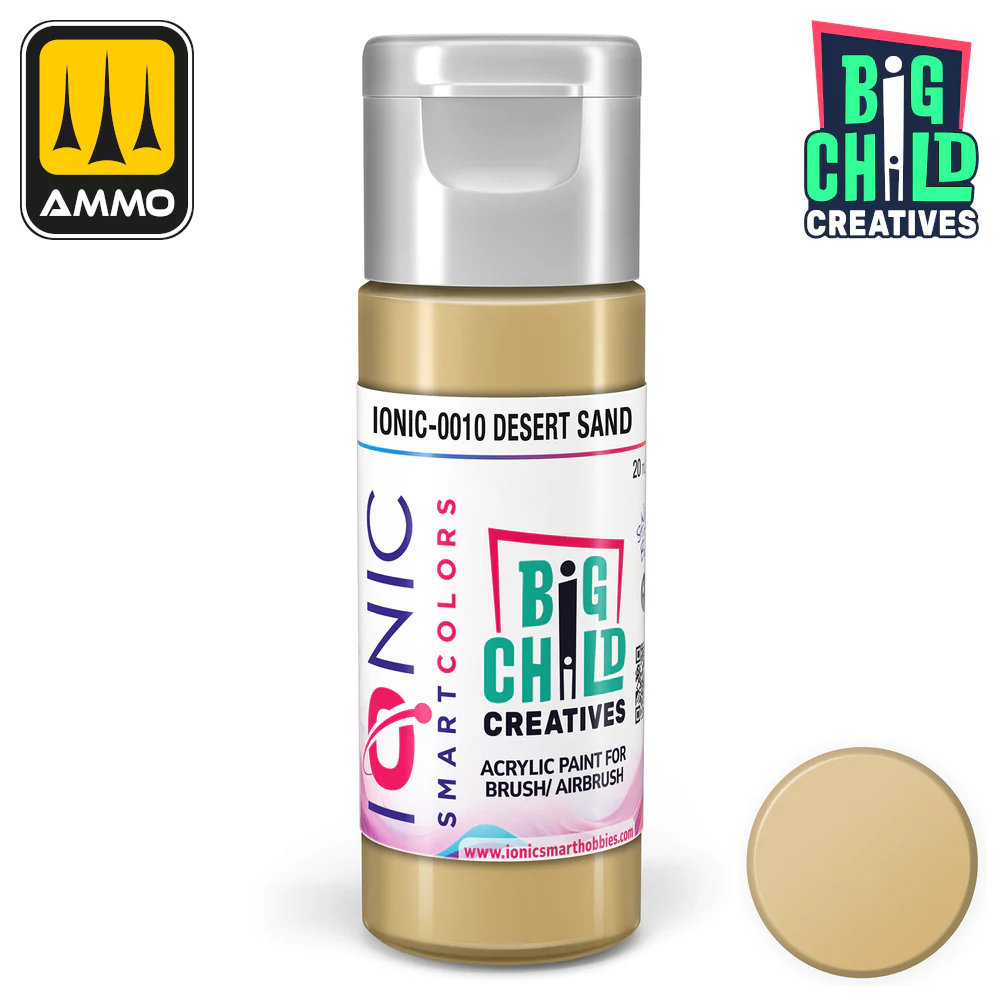 Big Child Creatives Ionic Smart Colors Acrylic Paint 20ml - Desert Sand