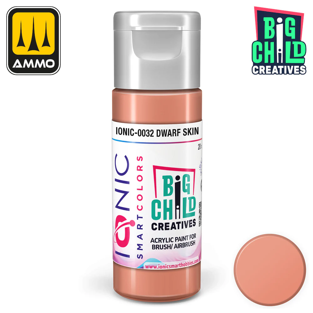 Big Child Creatives Ionic Smart Colors Acrylic Paint 20ml - Dwarf Skin