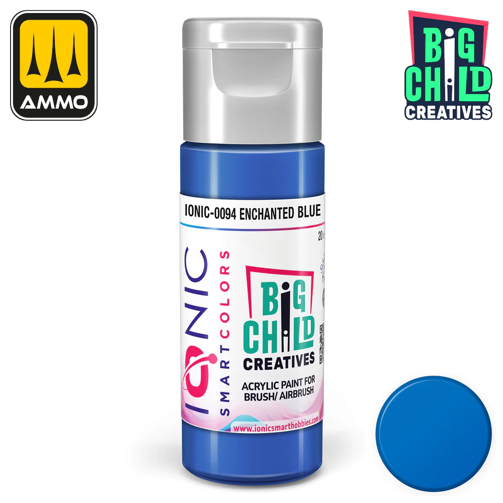 Big Child Creatives Ionic Smart Colors Acrylic Paint 20ml - Enchanted Blue