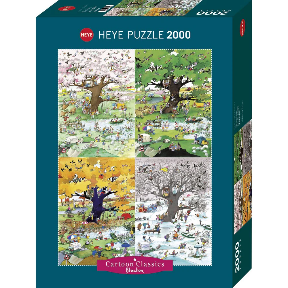 Blachon -  4 Seasons 2000 Piece Puzzle