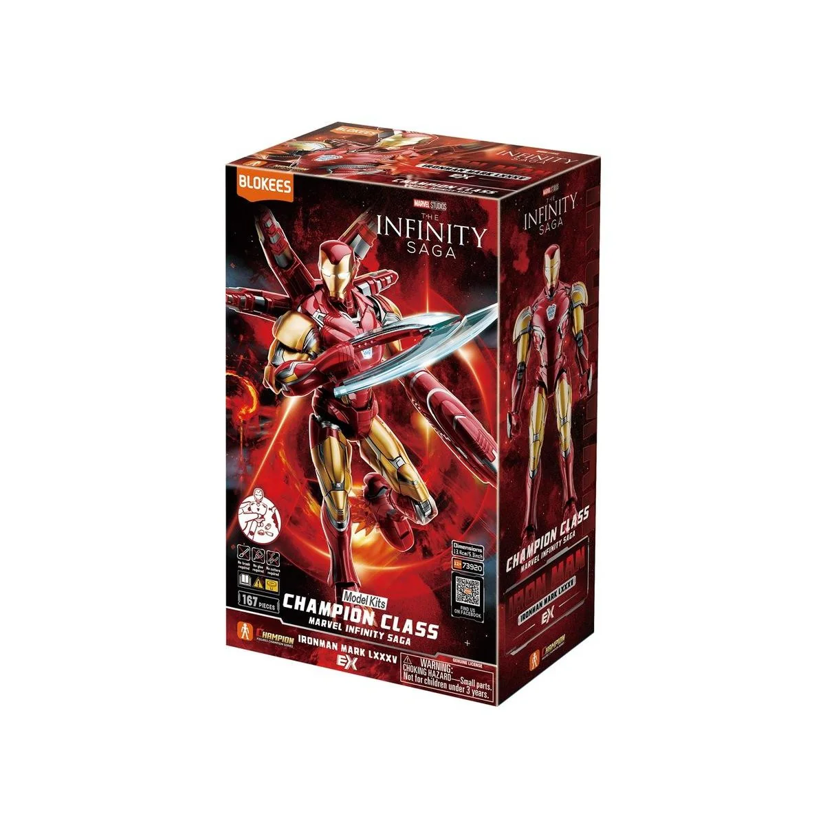 Blokees Figures - Marvel Heros - Championclass(CC01) Iron Man MK85 EX