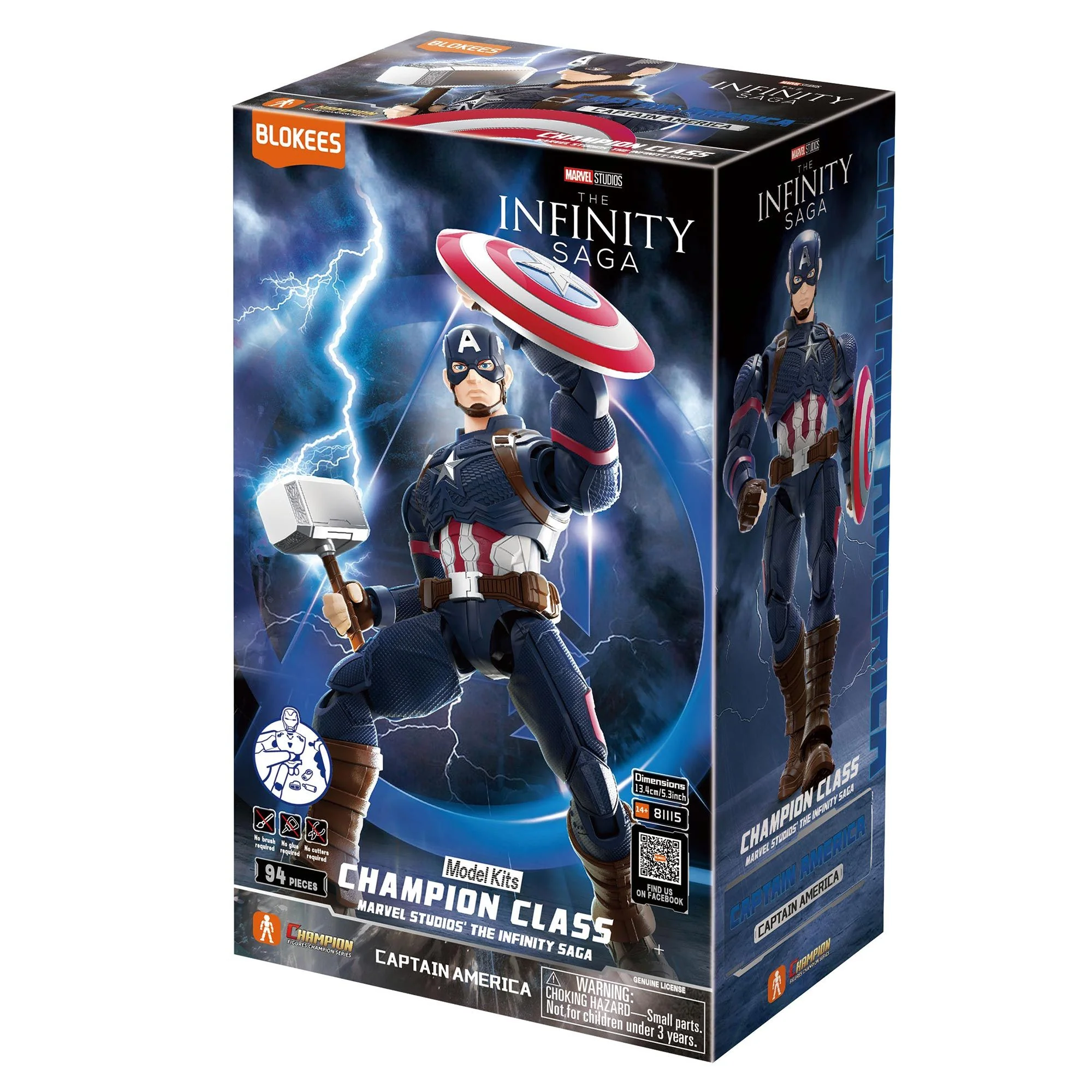 Blokees Figures - Marvel Heros - Championclass(CC03) Capital America