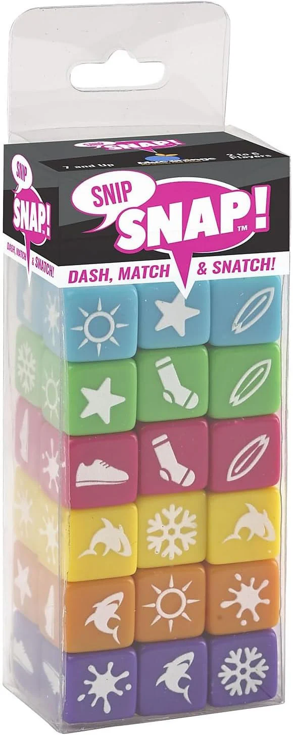 Blue Orange Games - Snip Snap! D6 Dice 36-Pieces Set