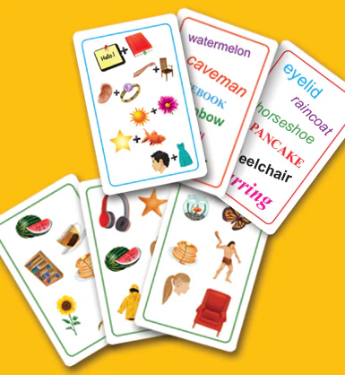 Blue Orange Games Super Genius Compound Words Card Game - Image 2