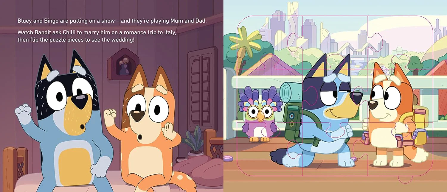 Bluey: A Jigsaw Puzzle Book - Image 2