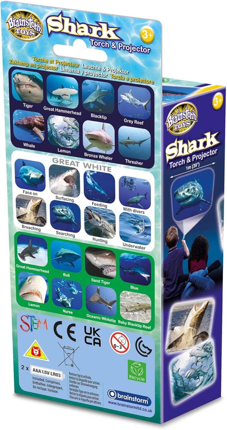 Brainstorm Toys - Shark Torch & Projector - Image 2