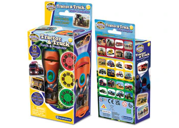 Brainstorm Toys - Tractor & Truck Torch & Projector - Image 3