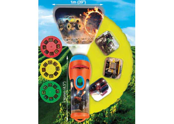 Brainstorm Toys - Tractor & Truck Torch & Projector - Image 4