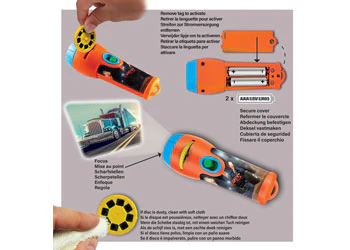 Brainstorm Toys - Tractor & Truck Torch & Projector - Image 5
