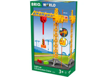 BRIO - Construction Crane w Lights 5 Pieces