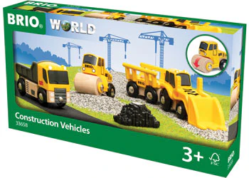 BRIO - Construction Vehicles 5 Pieces