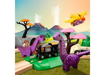 BRIO - Dinosaur Adventure Set 21 Pieces - Image 2