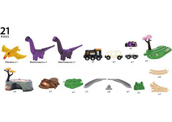 BRIO - Dinosaur Adventure Set 21 Pieces - Image 3
