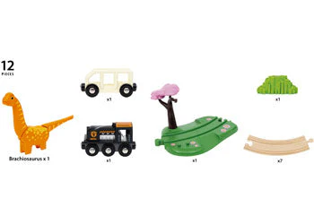 BRIO - Dinosaur Circle Set 12 Pieces - Image 4