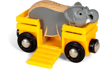 BRIO - Elephant and Wagon 2 Pieces - Image 4
