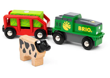 BRIO - Farm Battery Train - Image 4