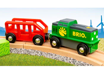 BRIO - Farm Battery Train - Image 5