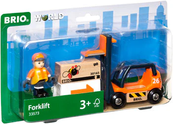BRIO - Forklift 4 Pieces