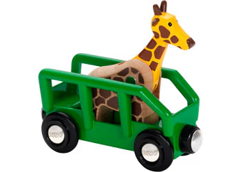 BRIO - Giraffe and Wagon 2 Pieces - Image 3