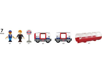 BRIO - London Underground Train 7 Pieces - Image 4